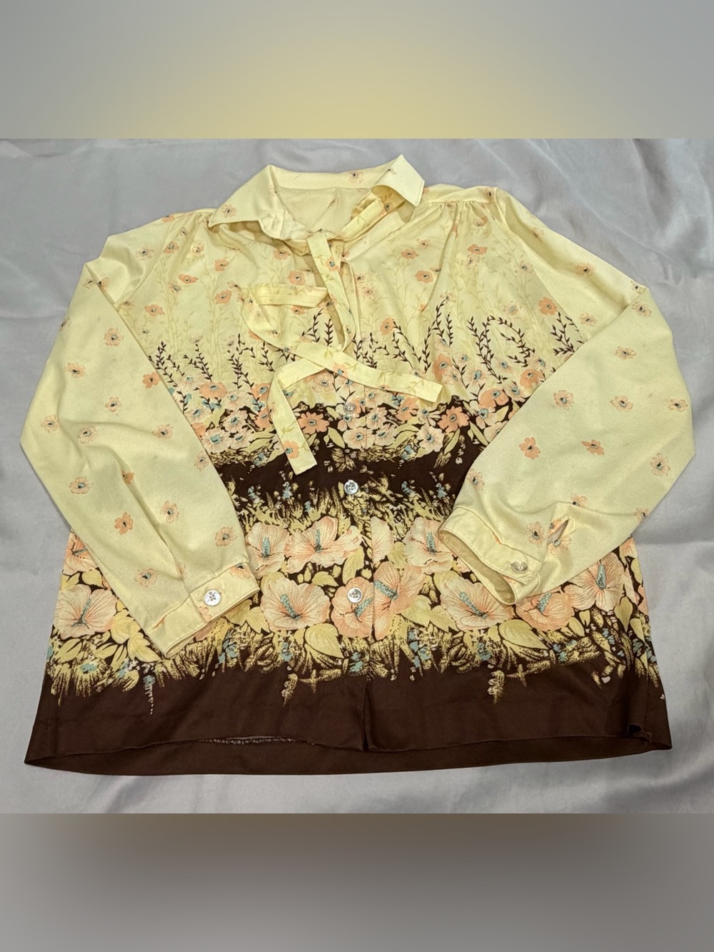 Vintage 70’s Blouse Floral print